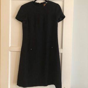 Tori Burch Wool Shift Dress.